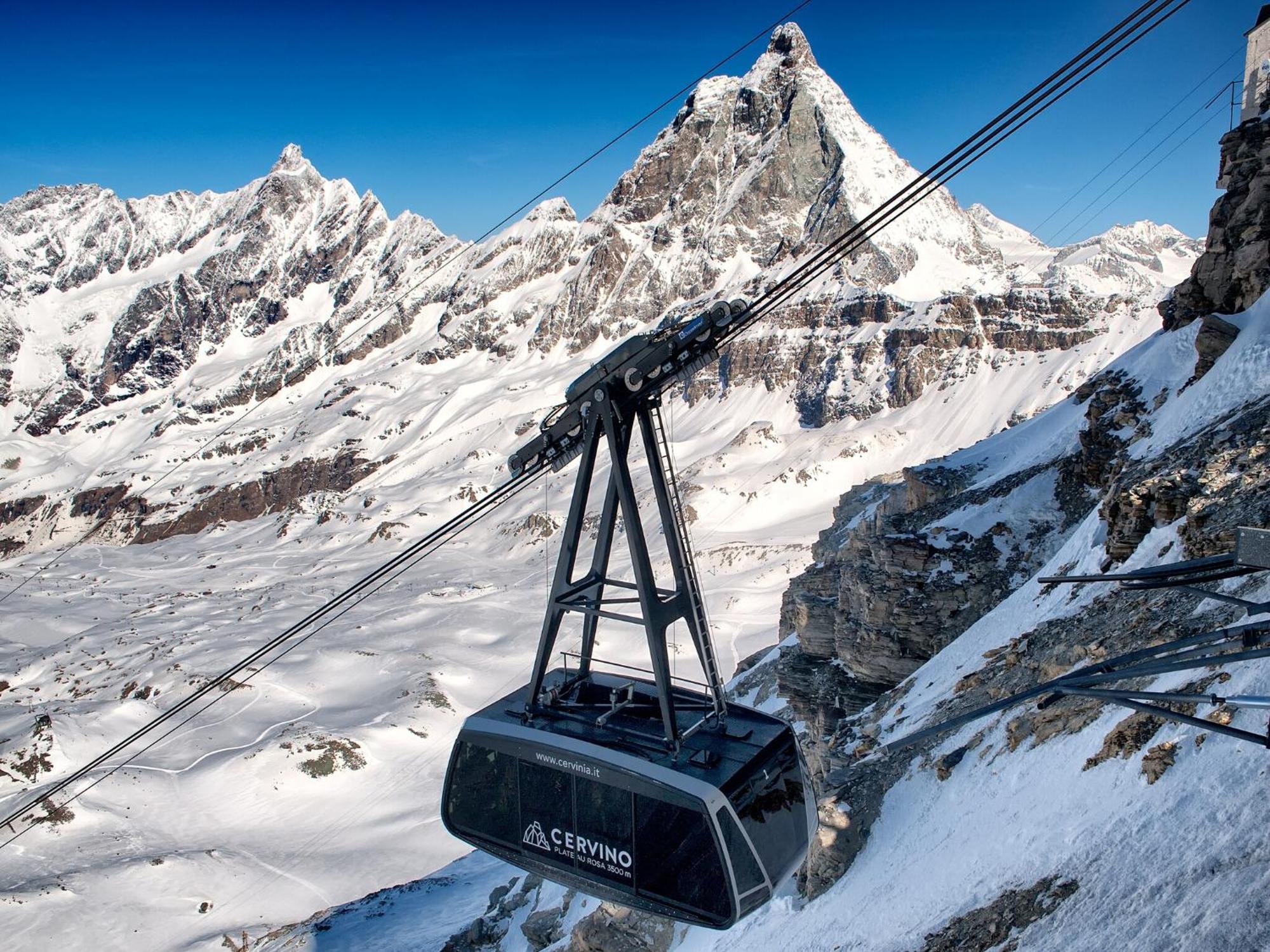 Contemporary Apartment In Breuil Cervinia Near Ski Area Dış mekan fotoğraf
