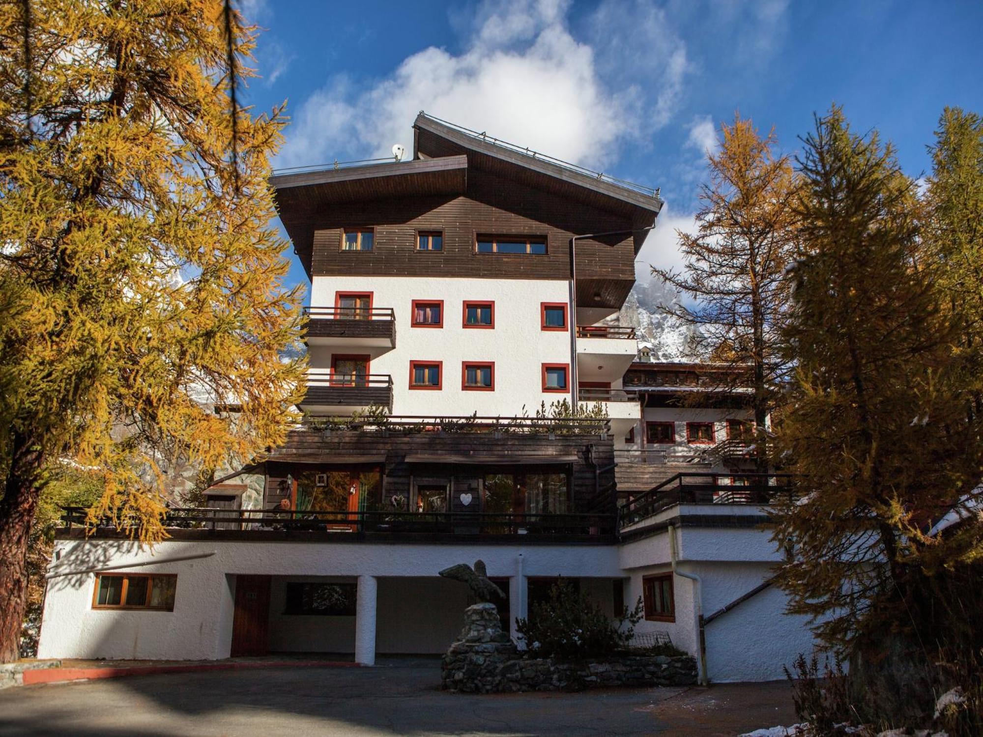Contemporary Apartment In Breuil Cervinia Near Ski Area Dış mekan fotoğraf